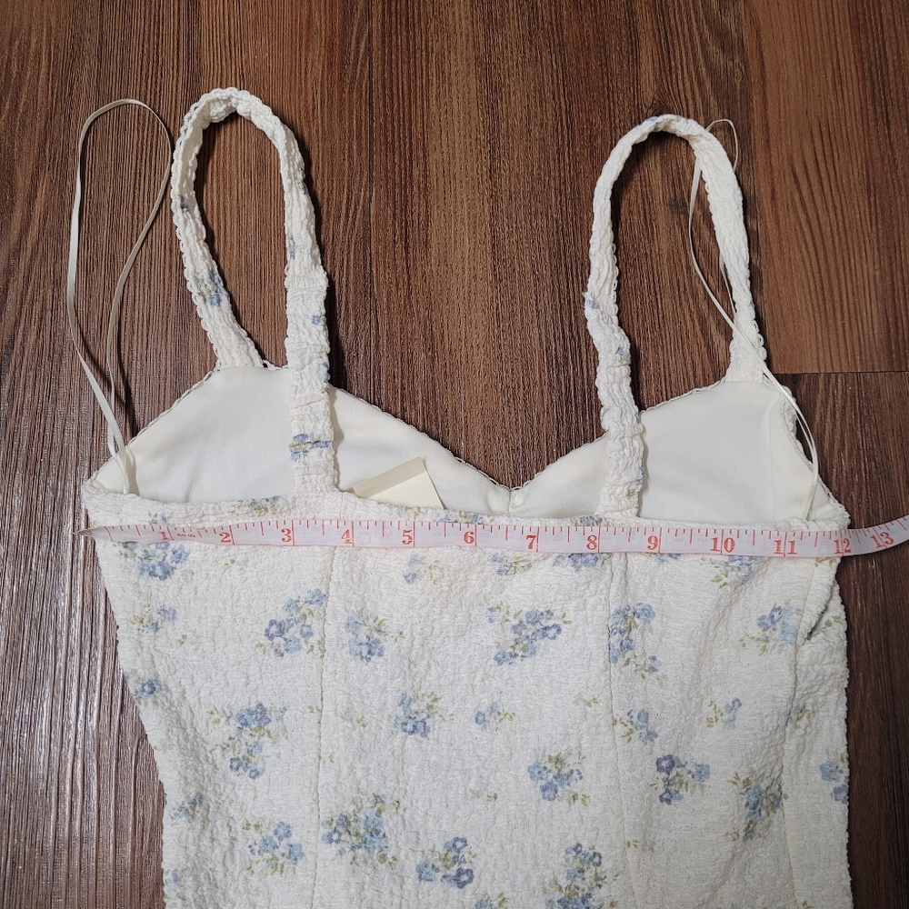 Aeropostale Blue‎ and White Lace Dress - Picture 4 of 6